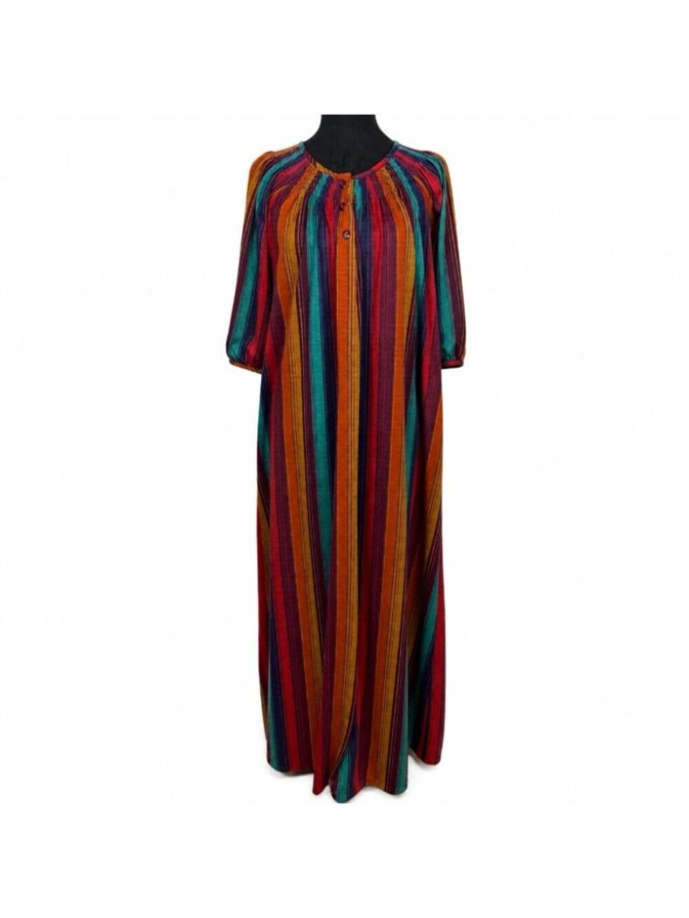 Vintage Donna Richard for Gillian & O’Malley Muumuu Housedress Size Small 80’s